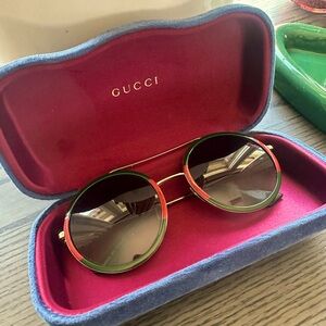 Gucci, ROUND SUNGLASSES